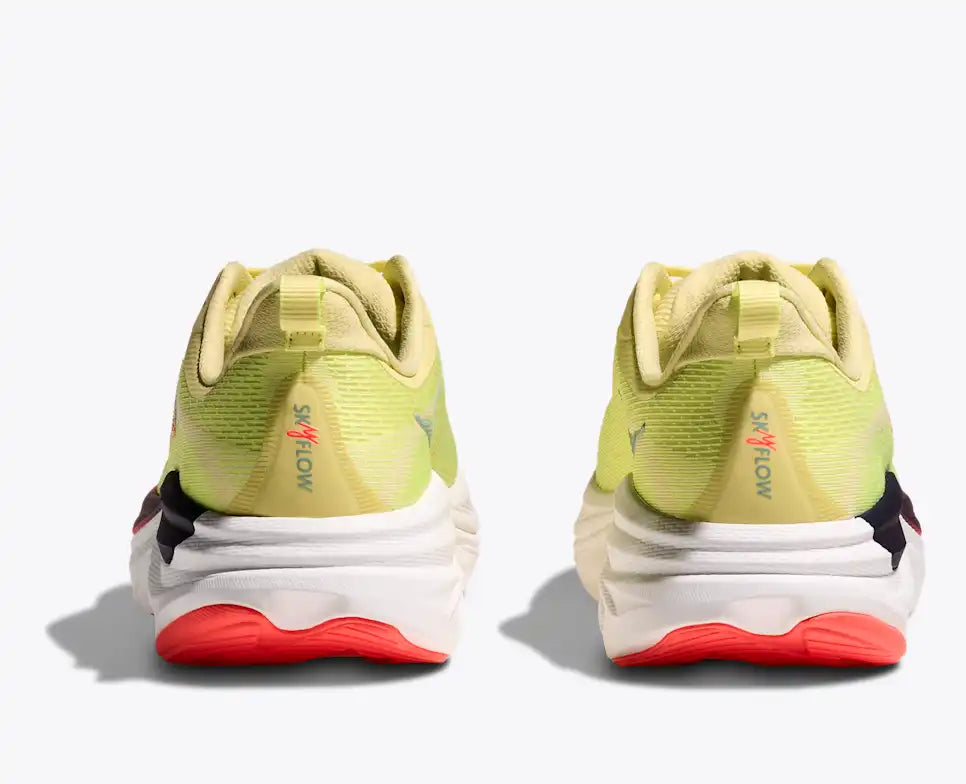 HOKA Skyflow Men's product view 5 — Sunlight / Neon Yuzu