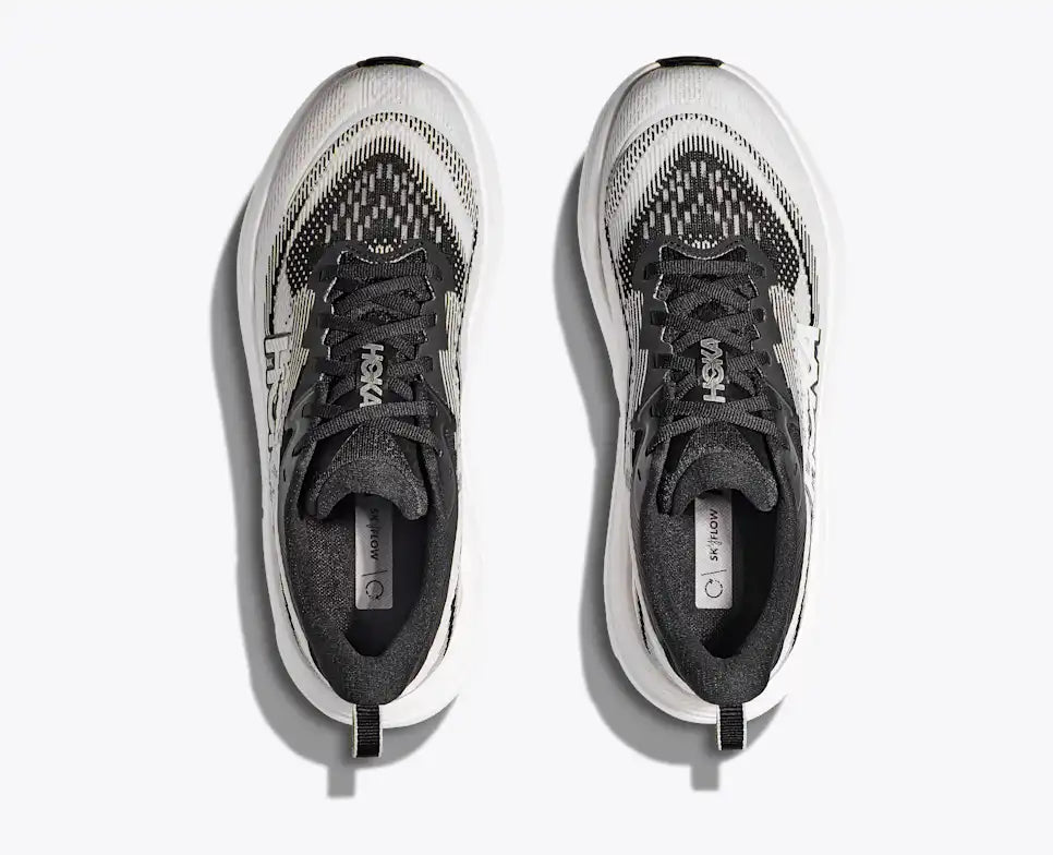 HOKA Skyflow Women's product view 2 — Black / White