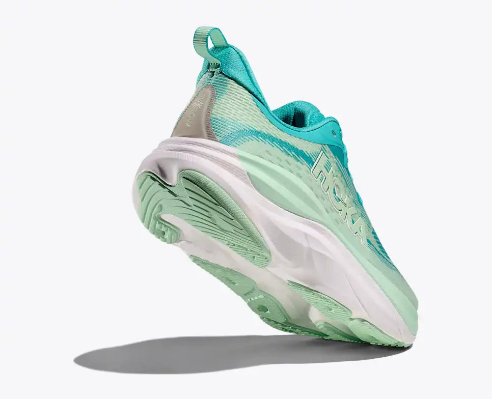 HOKA Skyflow Women's product view 4 — Cielo Blue / Mint Fluorite