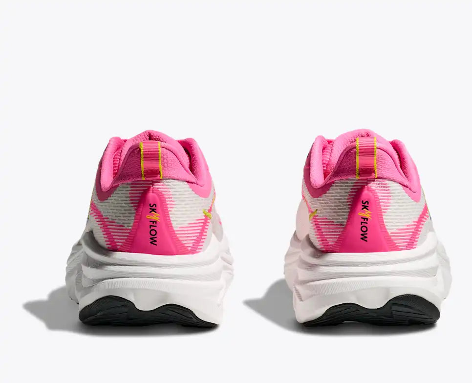 HOKA Skyflow Women's product view 5 — Neon Rose / Neon Hoka Citrus
