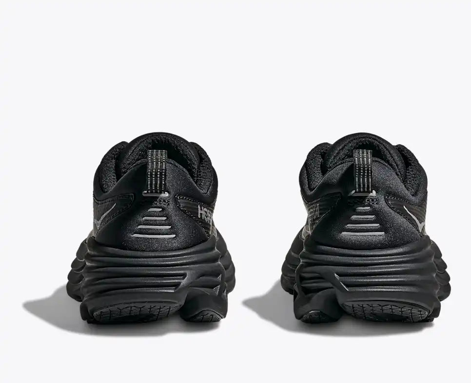 HOKA Stealth/Tech Bondi 8 Caged Unisex product view 5 — Black / Silver