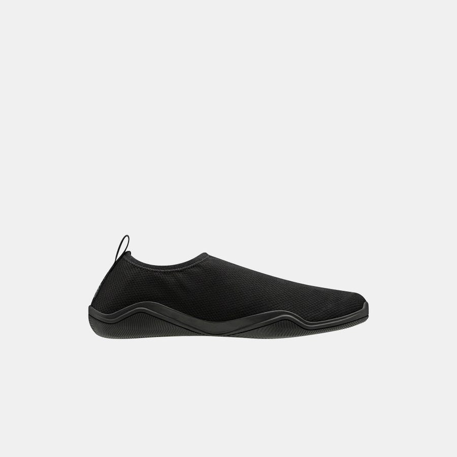 Helly Hansen Men's Crest Watermoc Shoes product view 5 — Black / Charc