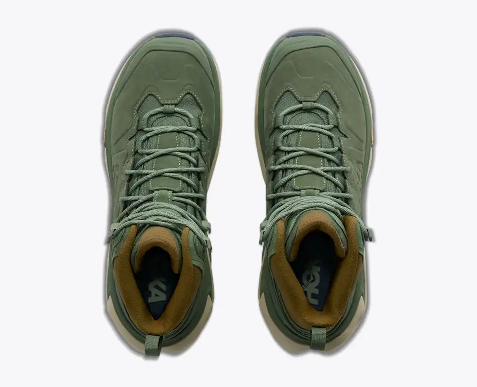 HOKA Kaha 3 GORE-TEX Men's product view 2 — Nettle Leaf / Barley Flour