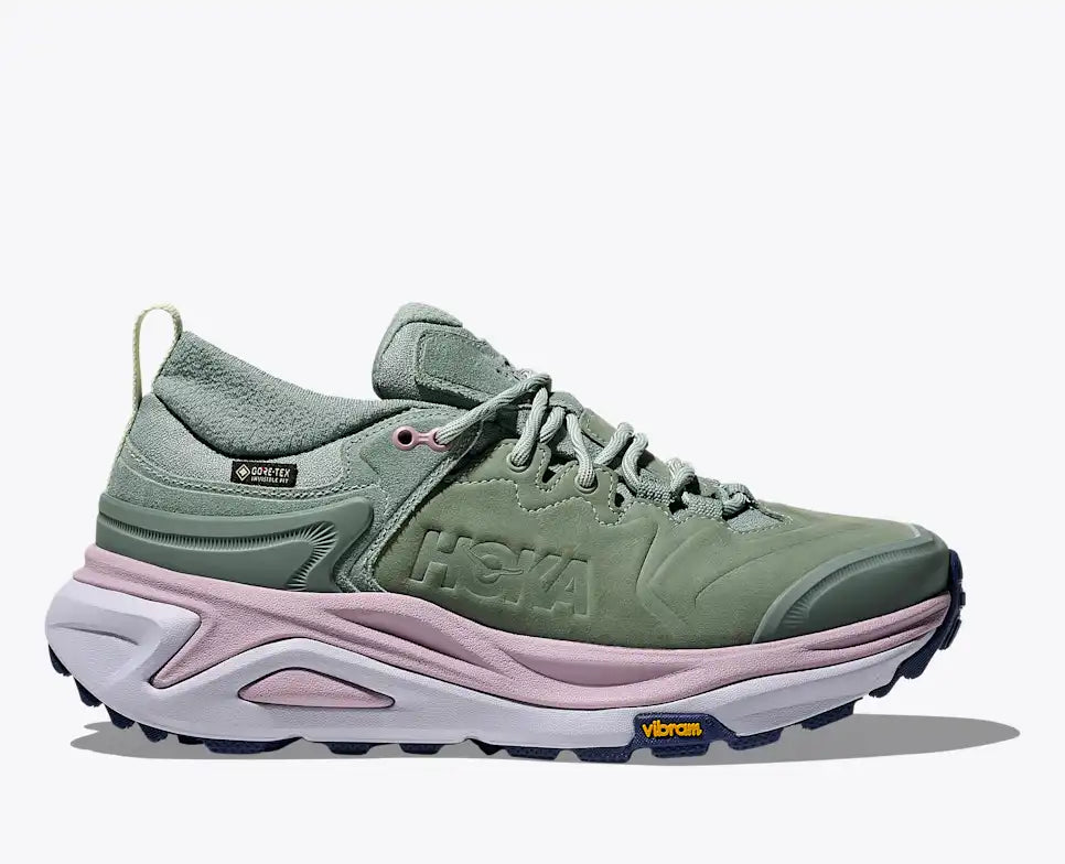 HOKA Kaha 3 Low GORE-TEX Women's product view 1 — Rosemary / Ambient Blue