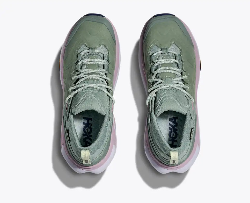 HOKA Kaha 3 Low GORE-TEX Women's product view 2 — Rosemary / Ambient Blue