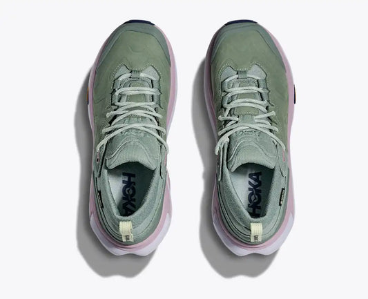 HOKA Kaha 3 Low GORE-TEX Women's product view 2 — Rosemary / Ambient Blue