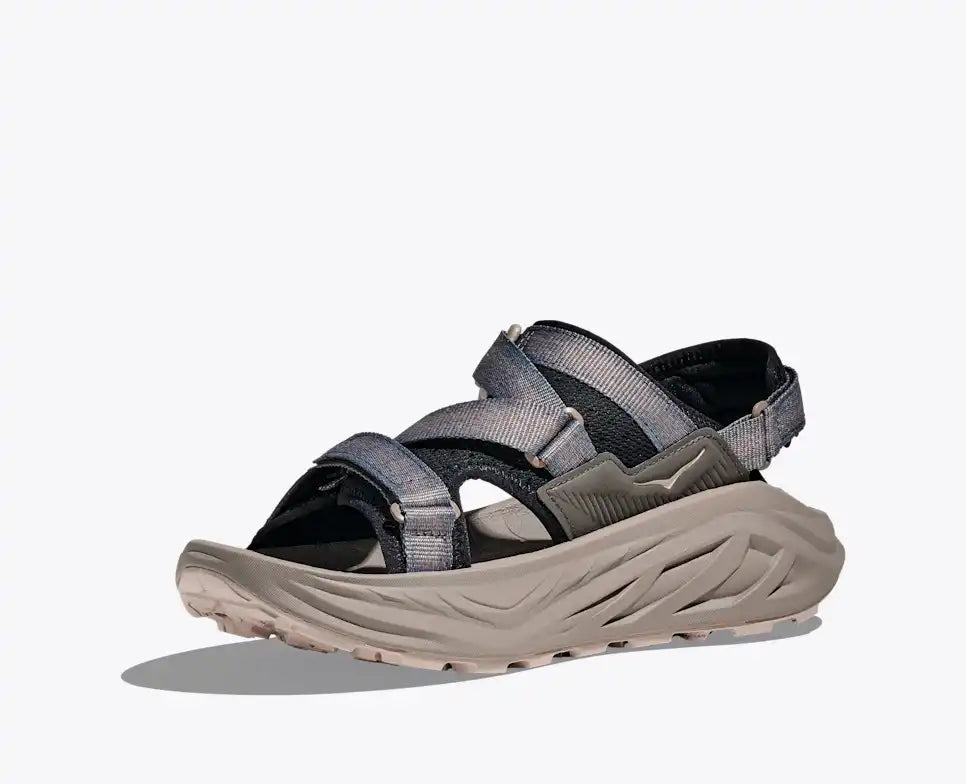 HOKA Infini Hike TC Men's product view 3 — Black / Cement