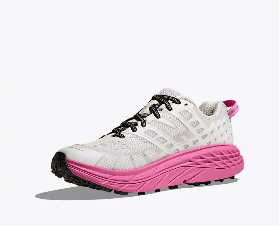 HOKA Speedgoat 2 Unisex product view 3 — Cosmic Grey / Neon Fuchsia