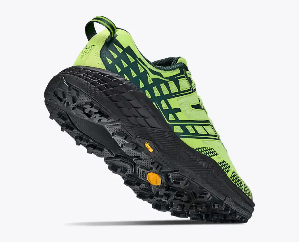 HOKA Speedgoat 2 Unisex product view 4 — Neon Yuzu / Black