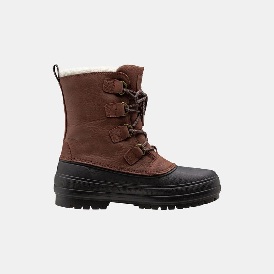 Helly Hansen Men's Varanger Primaloft Insulated Winter Boots product view 2 — Brunette / Black