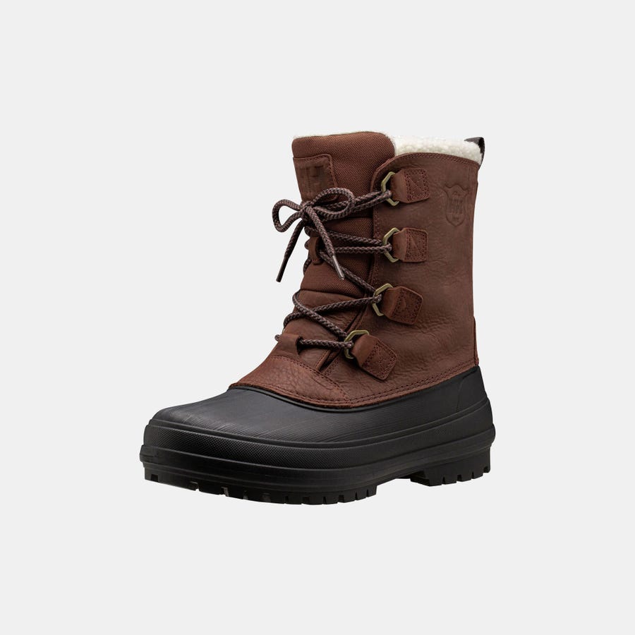 Helly Hansen Men's Varanger Primaloft Insulated Winter Boots product view 6 — Brunette / Black