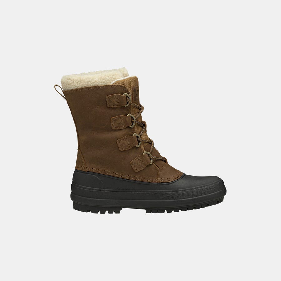 Helly Hansen Women's Varanger Primaloft Insulated Winter Boots product view 2 — Bistre / Black