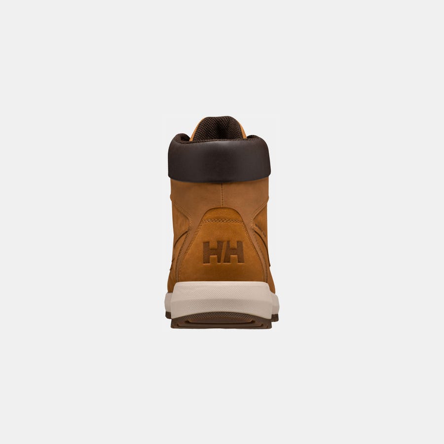 Helly Hansen Men's Bowstring Primaloft Insulated Winter Boots product view 4 — Honey Wheat / Snow