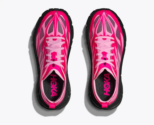 HOKA Mafate Speed 4 Lite Unisex product view 2 — Neon Dragonfruit / Black