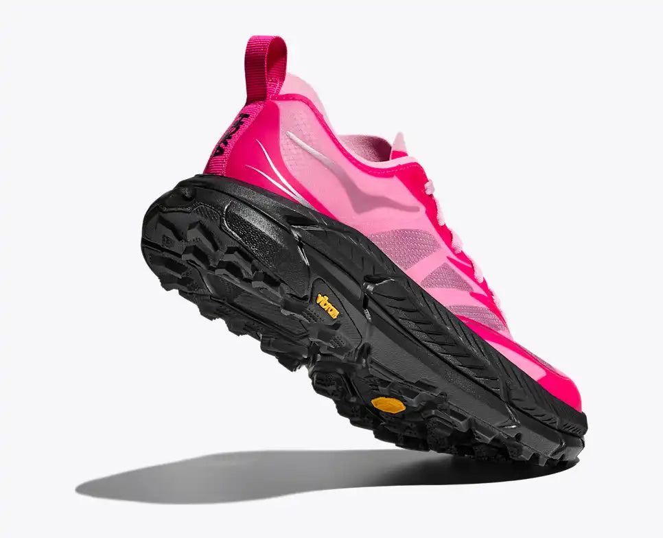 HOKA Mafate Speed 4 Lite Unisex product view 4 — Neon Dragonfruit / Black