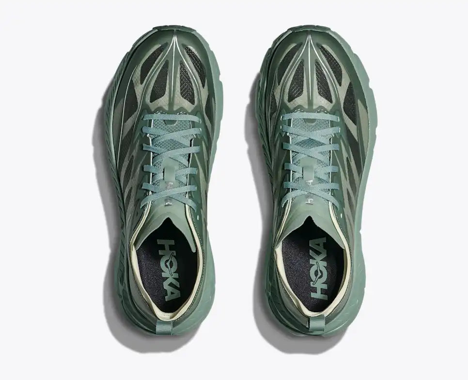 HOKA Mafate Speed 4 Lite Unisex product view 2 — Rosemary / Pale Melon