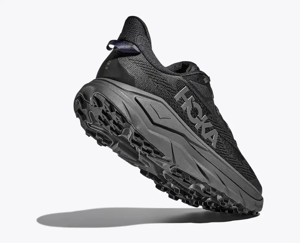 HOKA Challenger 8 Men's product view 4 — Black / Outer Orbit