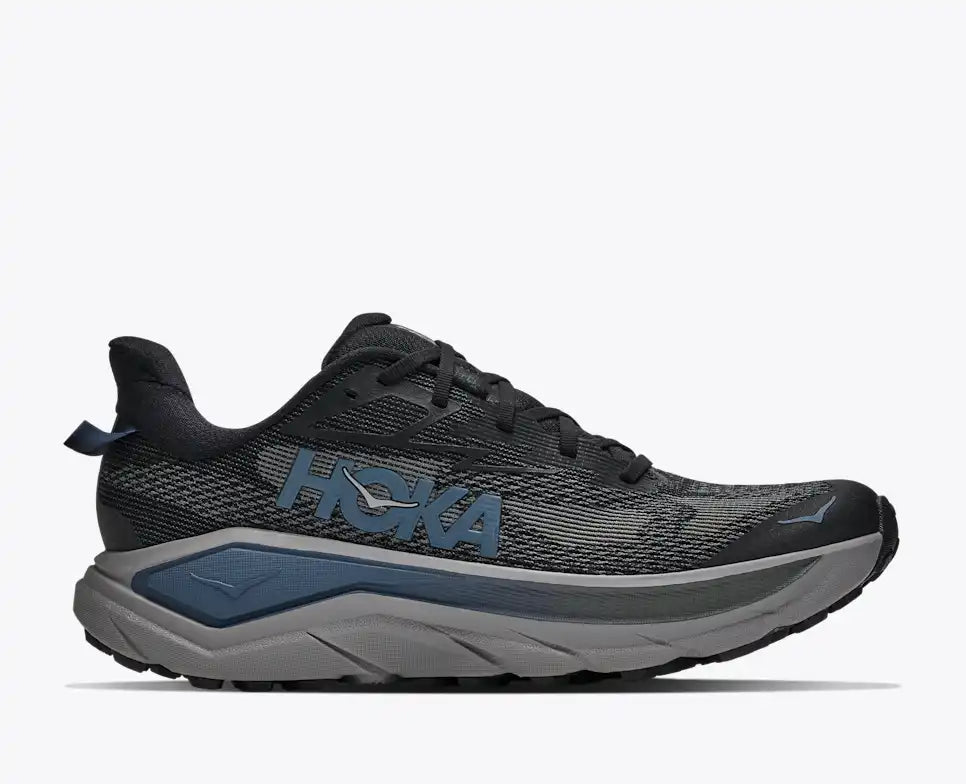 HOKA Challenger 8 Men's product view 1 — Black / Thunder Cloud