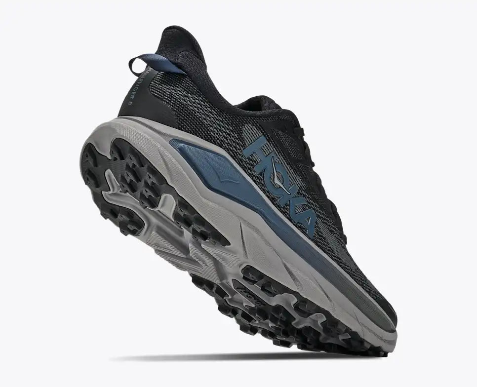 HOKA Challenger 8 Men's product view 4 — Black / Thunder Cloud