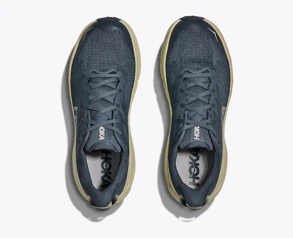 HOKA Challenger 8 Men's product view 2 — Faded Navy / Pampas Grass
