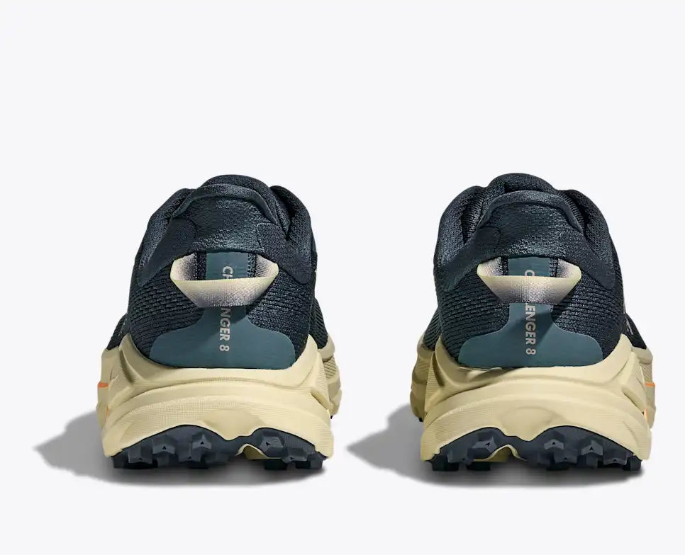 HOKA Challenger 8 Men's product view 5 — Faded Navy / Pampas Grass
