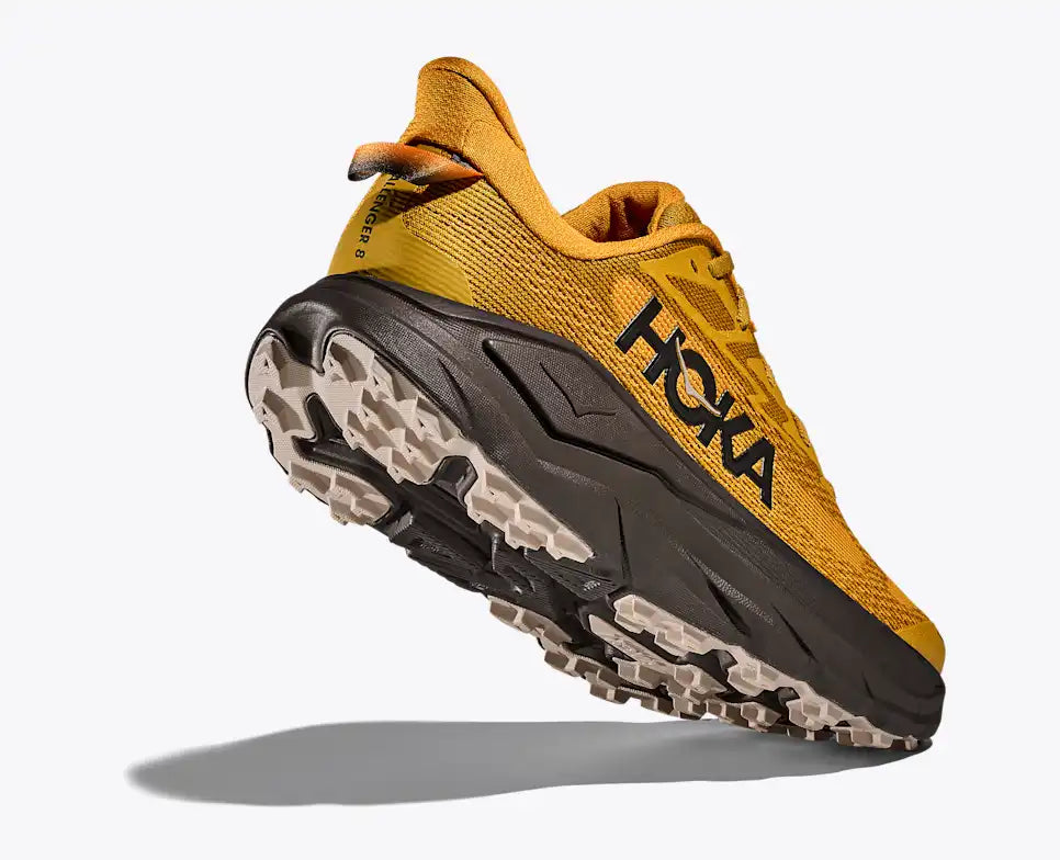 HOKA Challenger 8 Men's product view 4 — Mustard Seed / Black