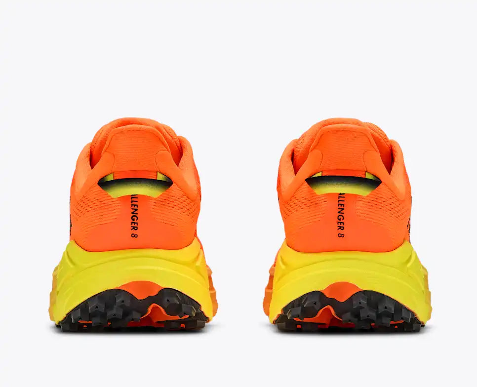 HOKA Challenger 8 Men's product view 5 — Neon Tangerine / Hoka Citrus