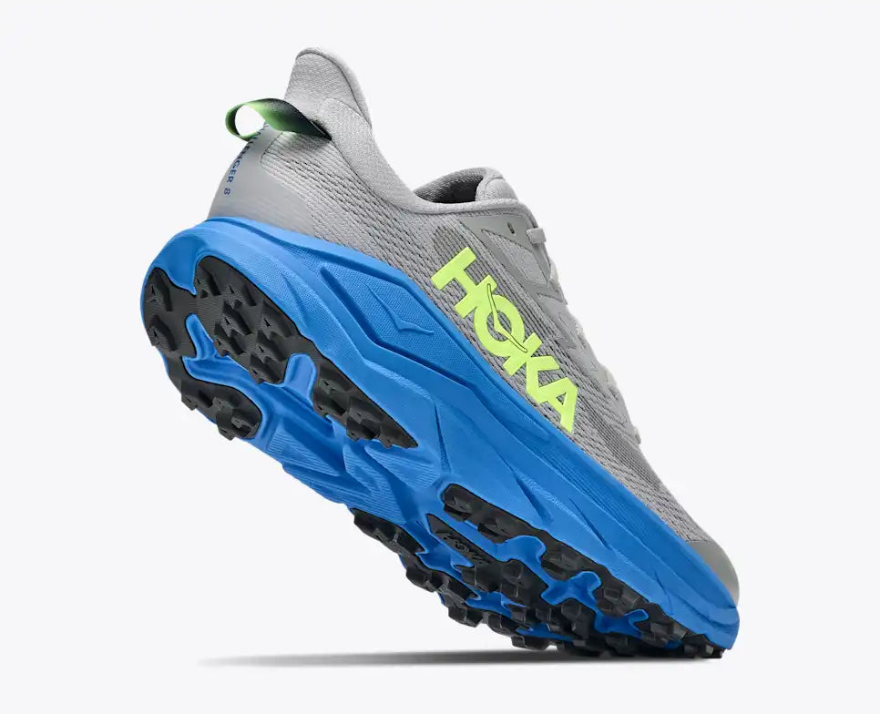 HOKA Challenger 8 Men's product view 4 — Stardust / Virtual Blue