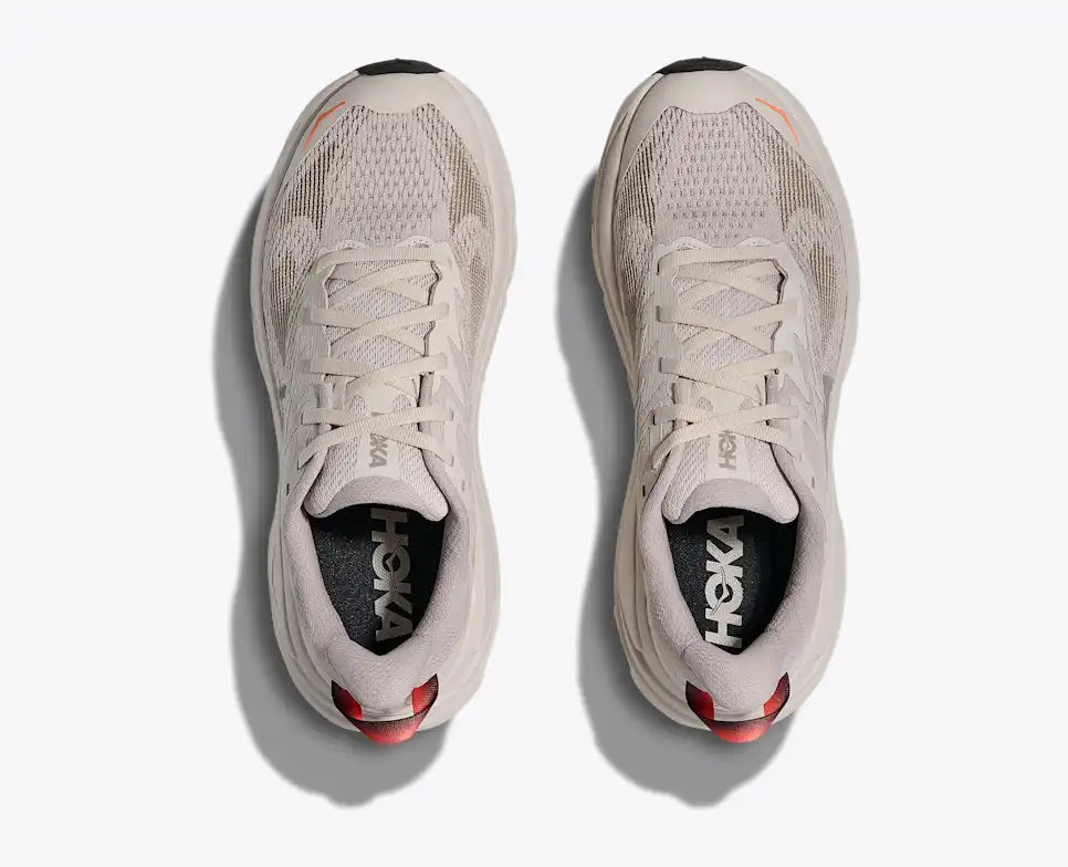 HOKA Challenger 8 Women's product view 2 — Stucco / Asphalt Grey