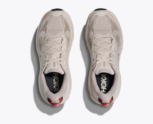 HOKA Challenger 8 Women's product view 2 — Stucco / Asphalt Grey