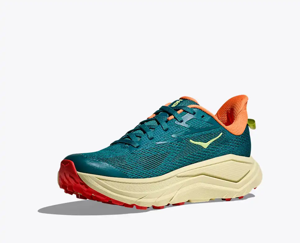 HOKA Challenger 8 Women's product view 3 — Tidal Wave / Pampas Grass
