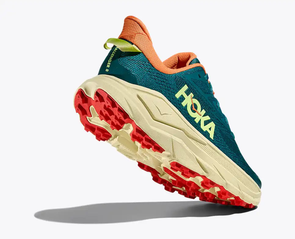HOKA Challenger 8 Women's product view 4 — Tidal Wave / Pampas Grass