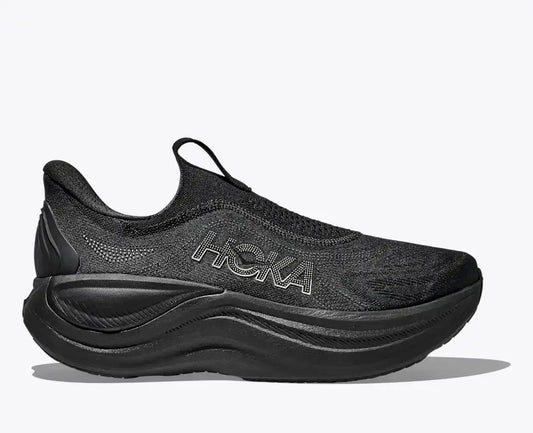 HOKA Skyward Laceless Men's product view 1 — Black / Black