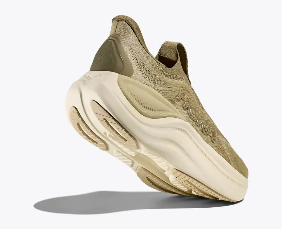 HOKA Skyward Laceless Unisex product view 4 — Grassland / Wild Mushroom