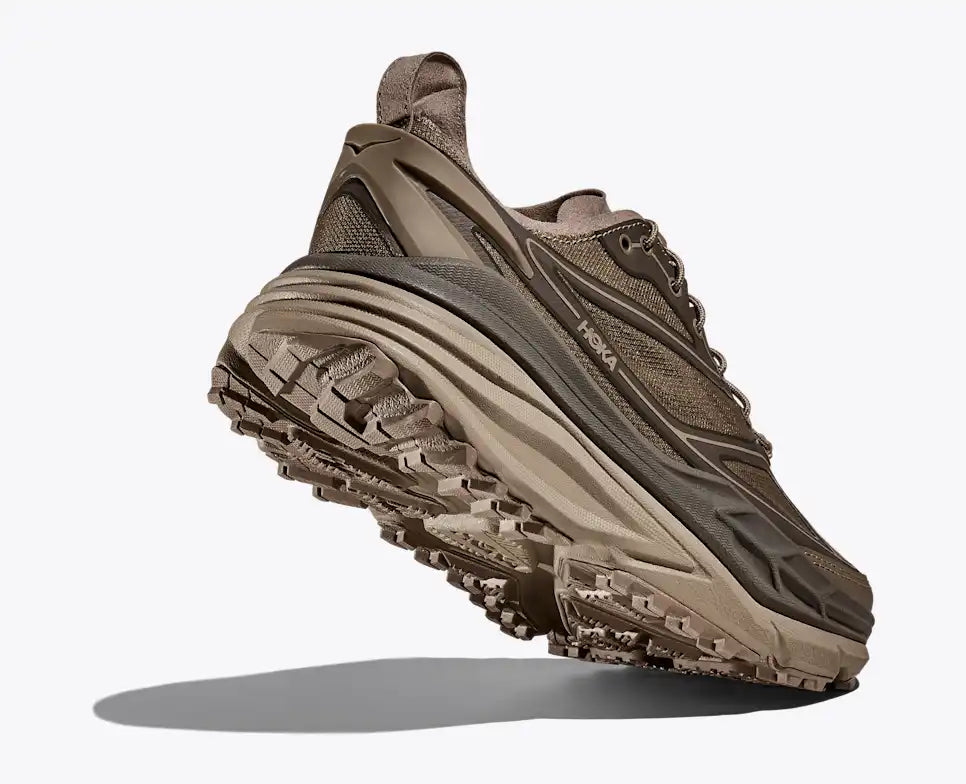 HOKA Stinson One7 Unisex product view 4 — Light Roast / Asphalt