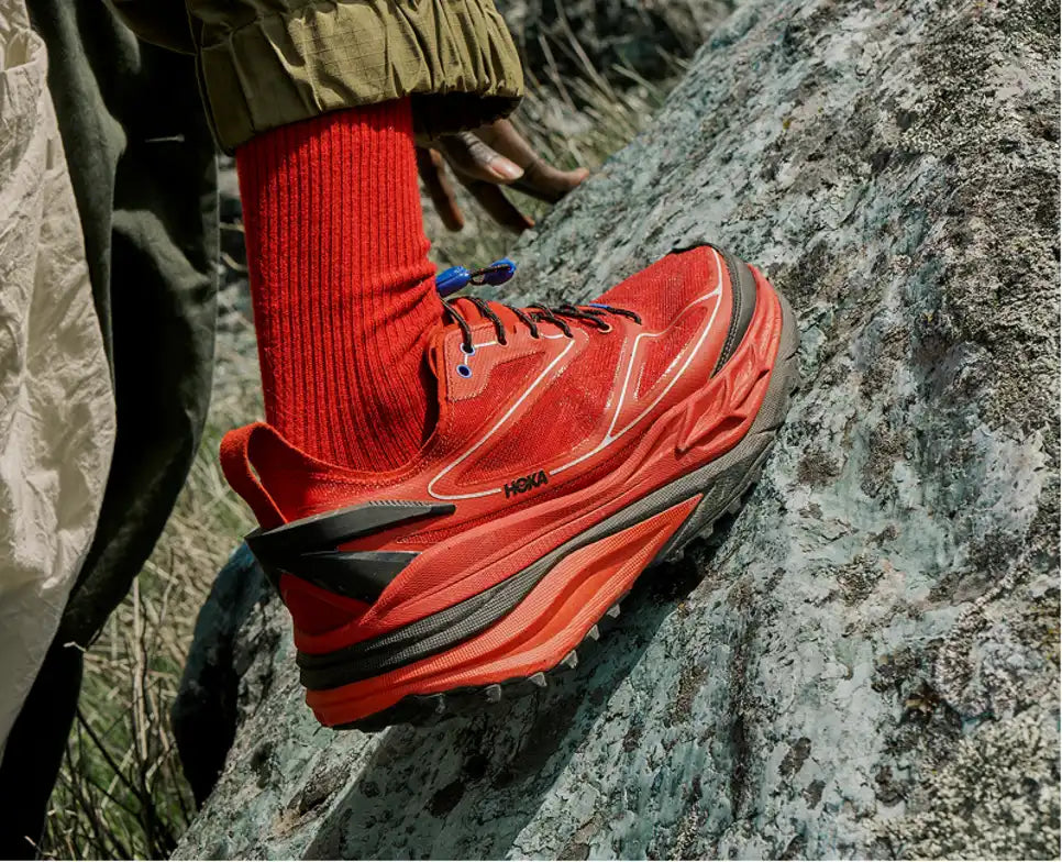 HOKA Stinson One7 Unisex product view 5 — Pepper / Night Sky