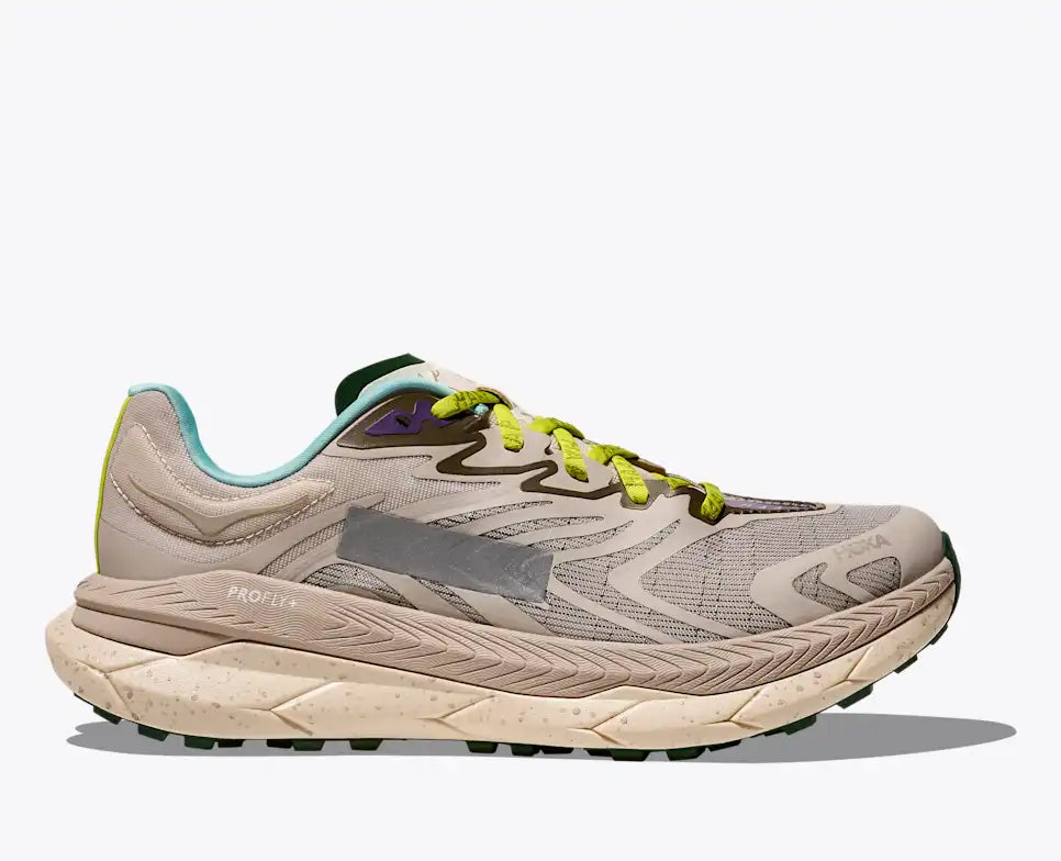 HOKA Tecton X 2 MAAP Unisex product view 1 — Pumice Stone / Limeade