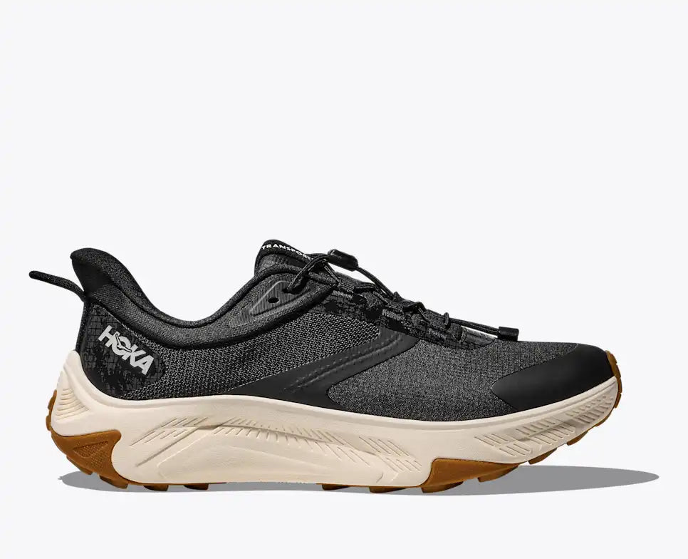 HOKA Transport 2 Men's product view 1 — Black / Alabaster