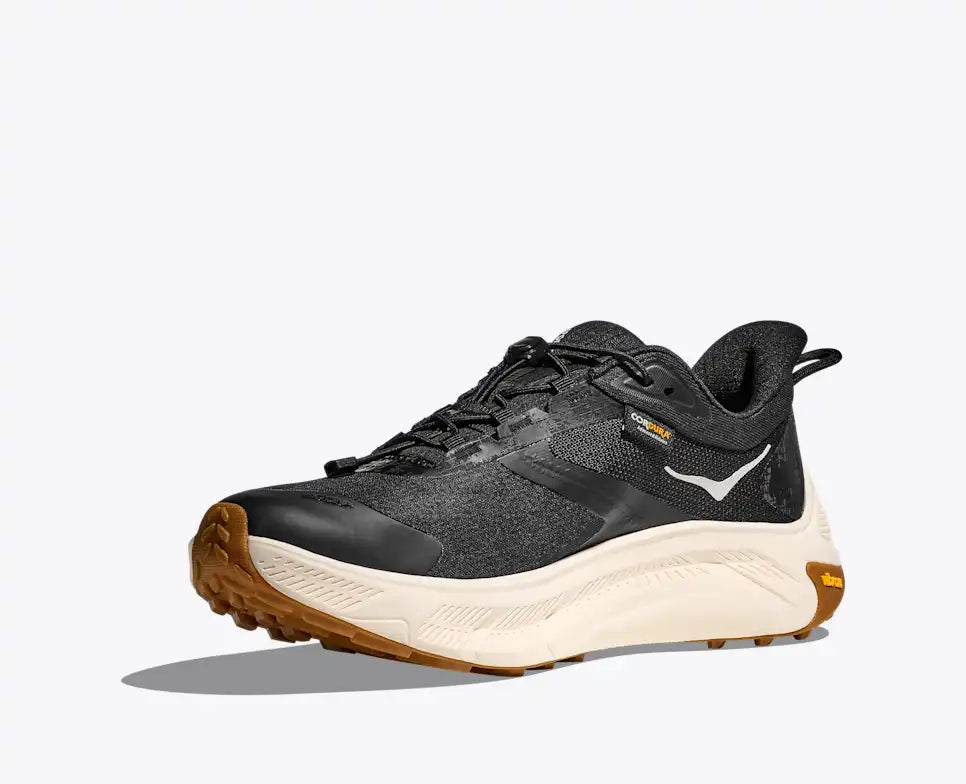 HOKA Transport 2 Men's product view 3 — Black / Alabaster