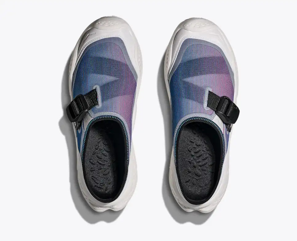 HOKA Ora Primo EXT CS Unisex product view 2 — Frost / Neon Sky