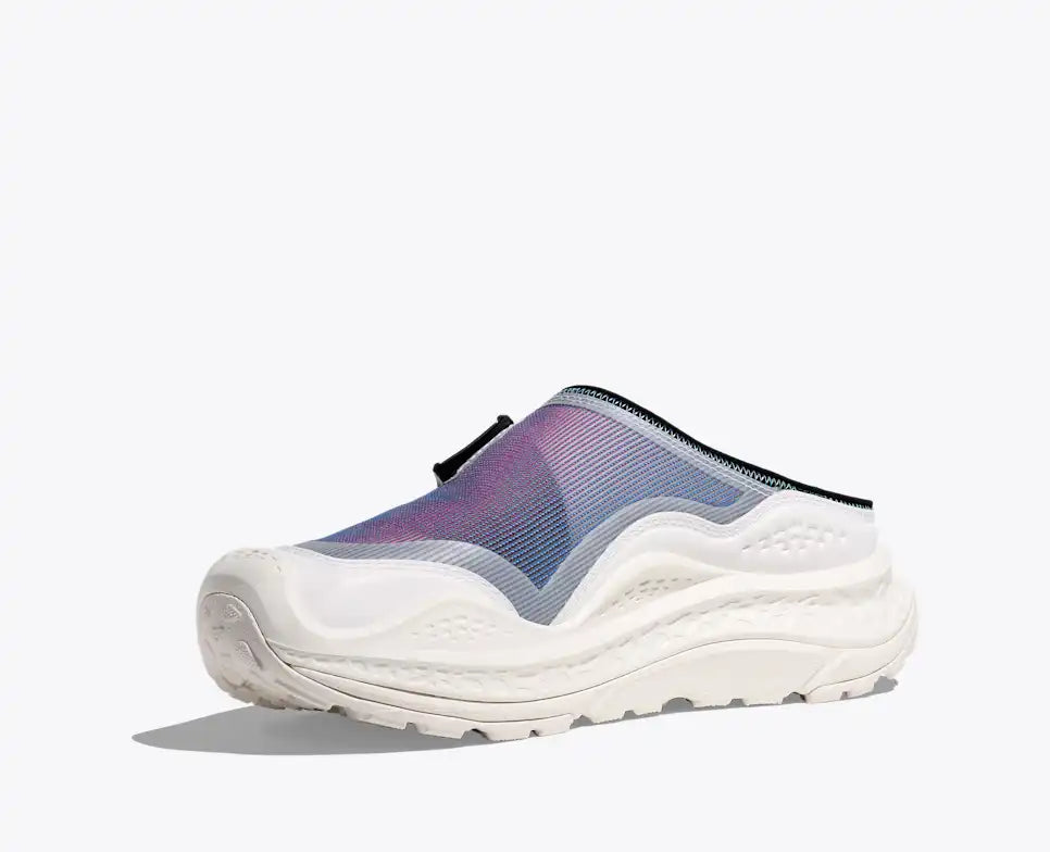 HOKA Ora Primo EXT CS Unisex product view 3 — Frost / Neon Sky