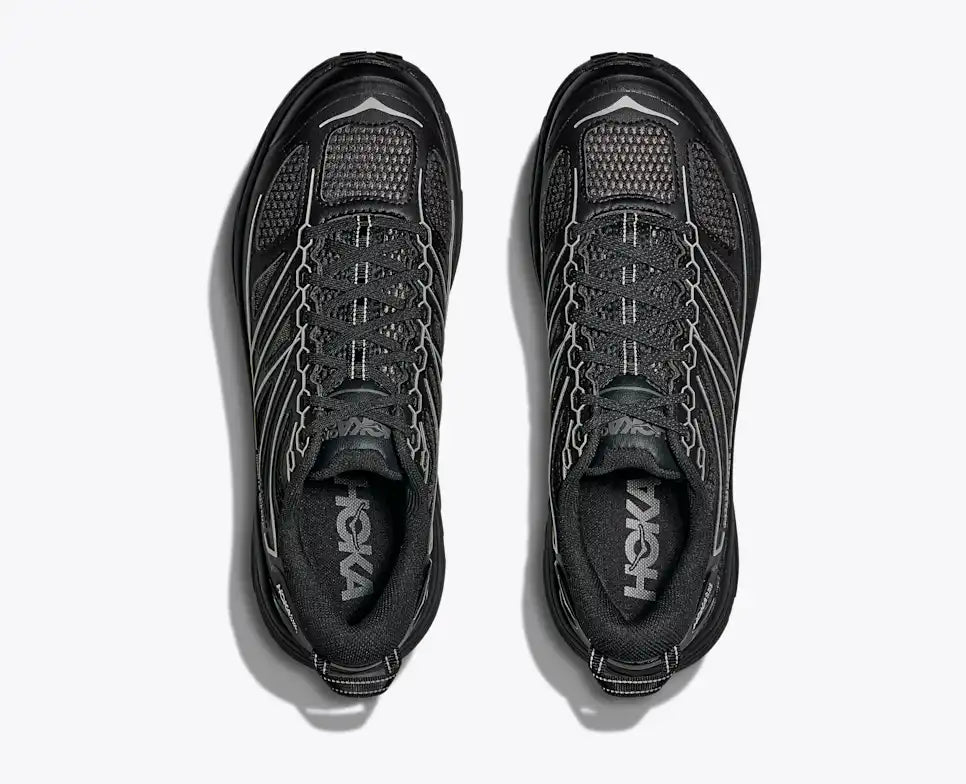 HOKA Stealth/Tech Mafate Speed 2 Unisex product view 2 — Black / Carbon Black