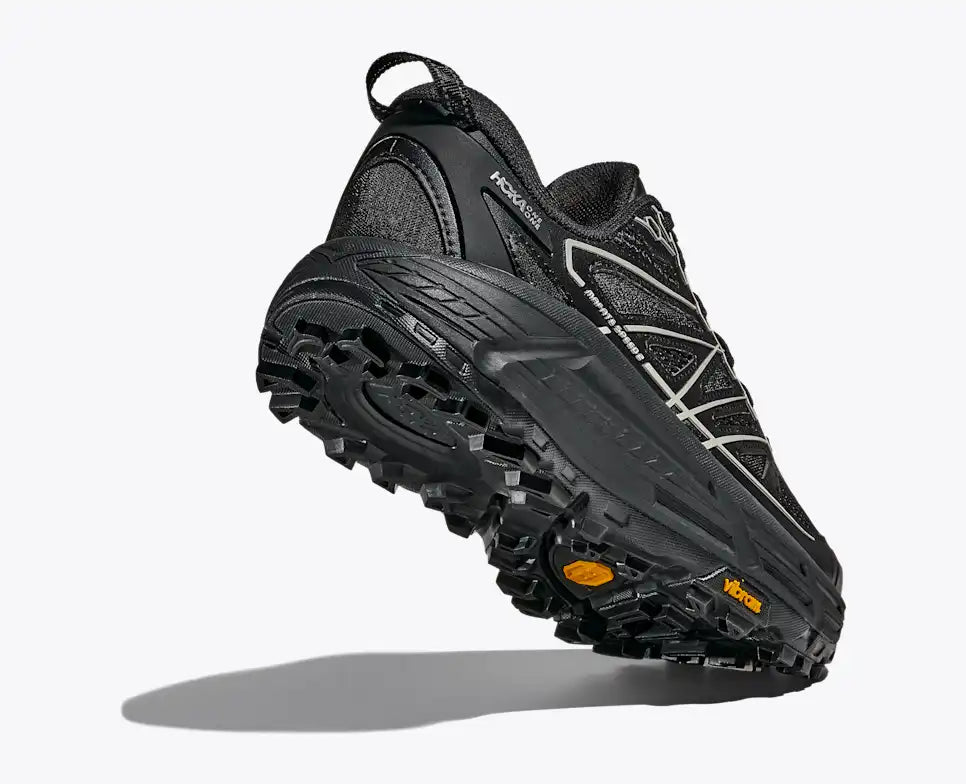 HOKA Stealth/Tech Mafate Speed 2 Unisex product view 4 — Black / Carbon Black