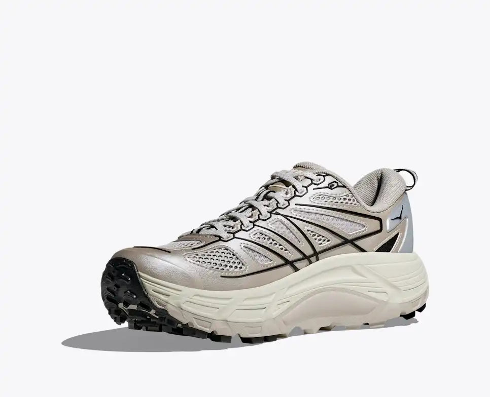 HOKA Stealth/Tech Mafate Speed 2 Unisex product view 3 — Putty / Black