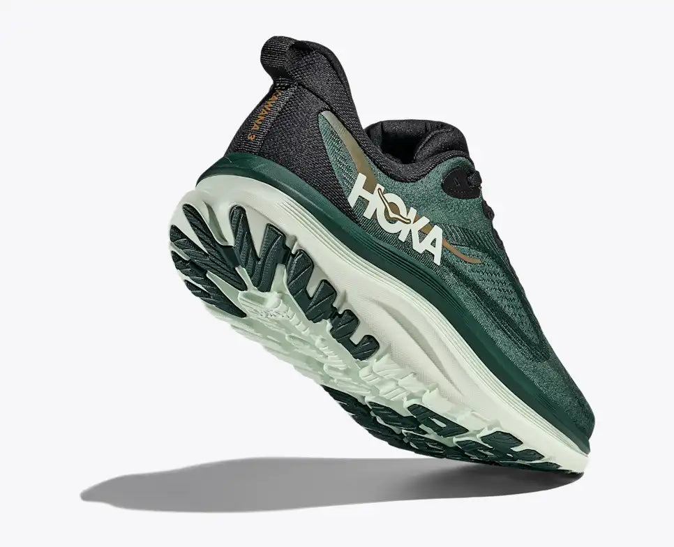 HOKA Kawana 3 Men's product view 4 — Bay Leaf / Sea Glass