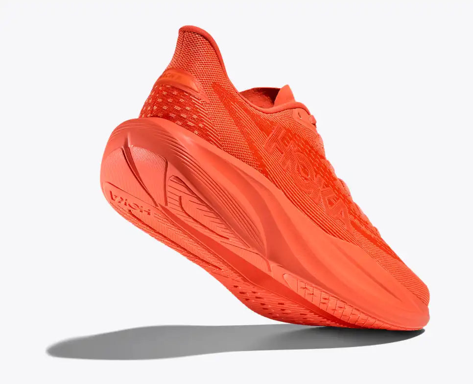 HOKA Mach 7 Men's product view 4 — Bell Pepper / Bell Pepper