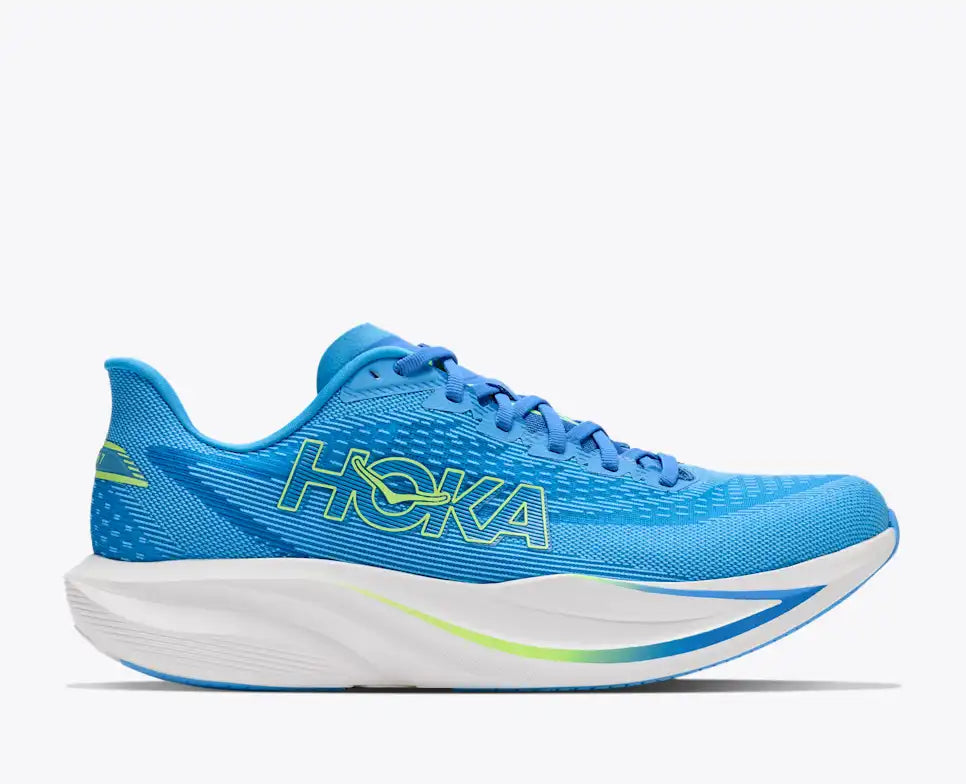 HOKA Mach 7 Men's product view 1 — Virtual Blue / Soft Cobalt