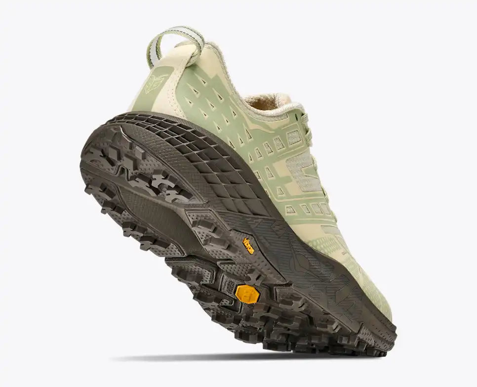 HOKA Stealth/Tech Speedgoat 2 Unisex product view 4 — Morning Dew / Cliff Grey