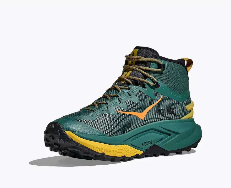HOKA Mafate Hike Men's product view 3 — Thyme / Yellow Gold