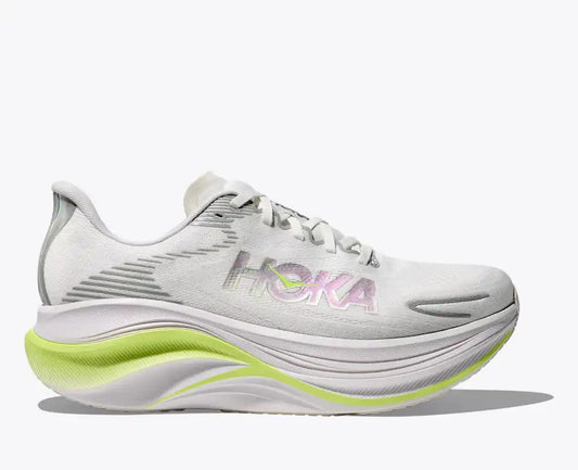 HOKA Skyward X 2 Men's product view 1 — White / Neon Yuzu